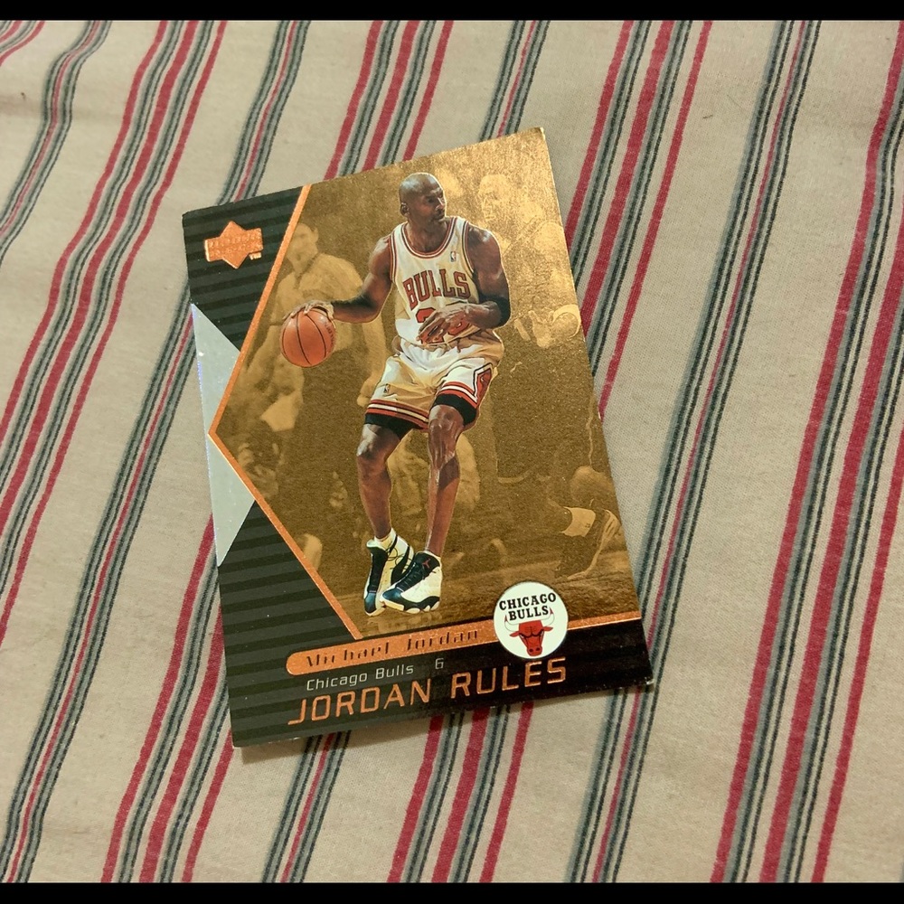Michael Jordan Upper Deck 1986 Chicago Bulls Card